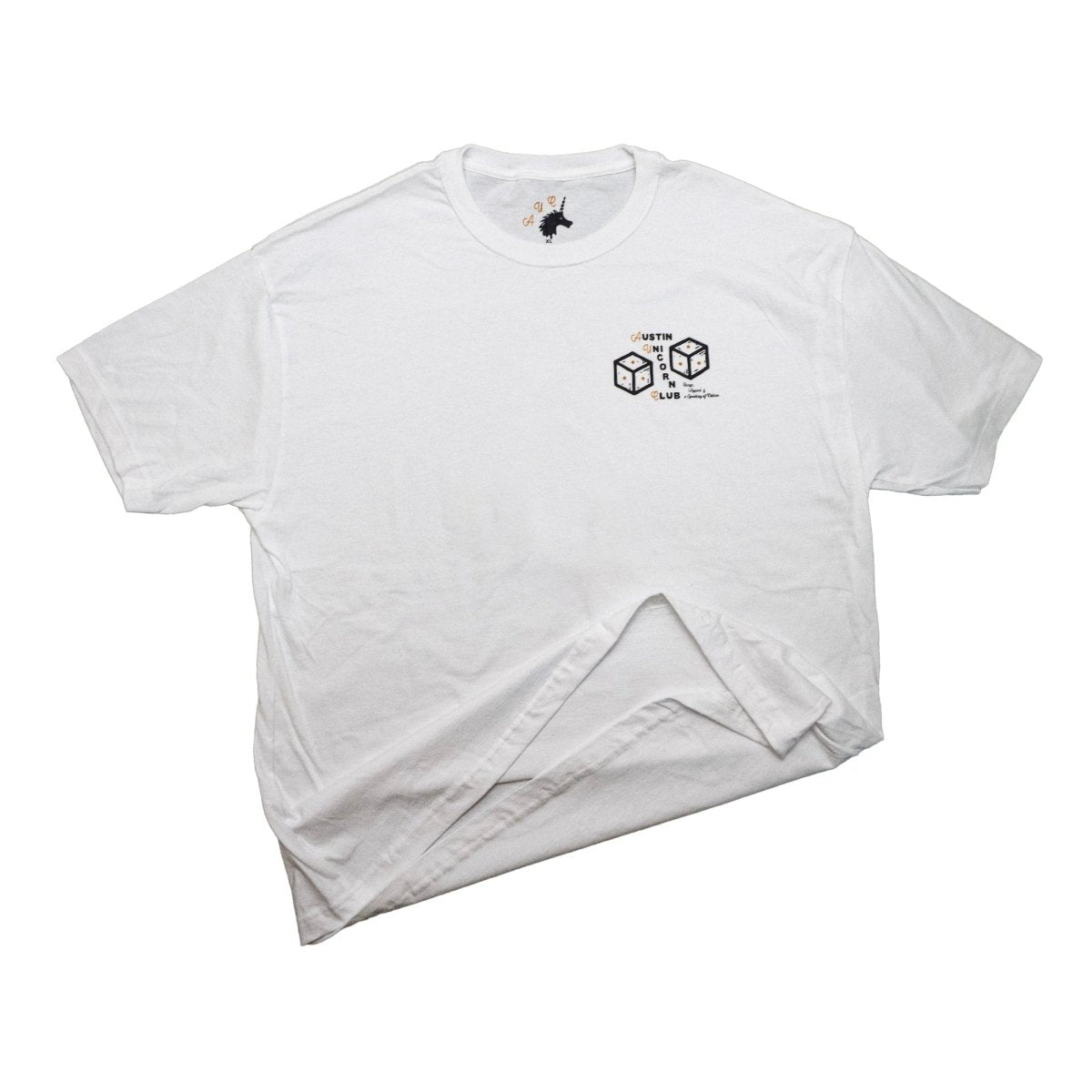 Damned if You Do, Damned if You Don't - Heavyweight Tee - T-Shirt - Austin Unicorn Club Apparel