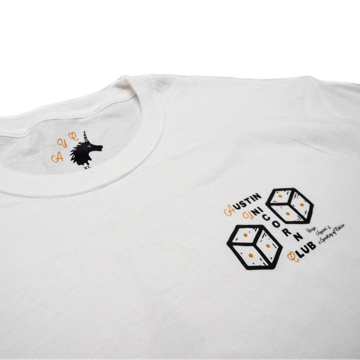 Damned if You Do, Damned if You Don't - Heavyweight Tee - T-Shirt - Austin Unicorn Club Apparel