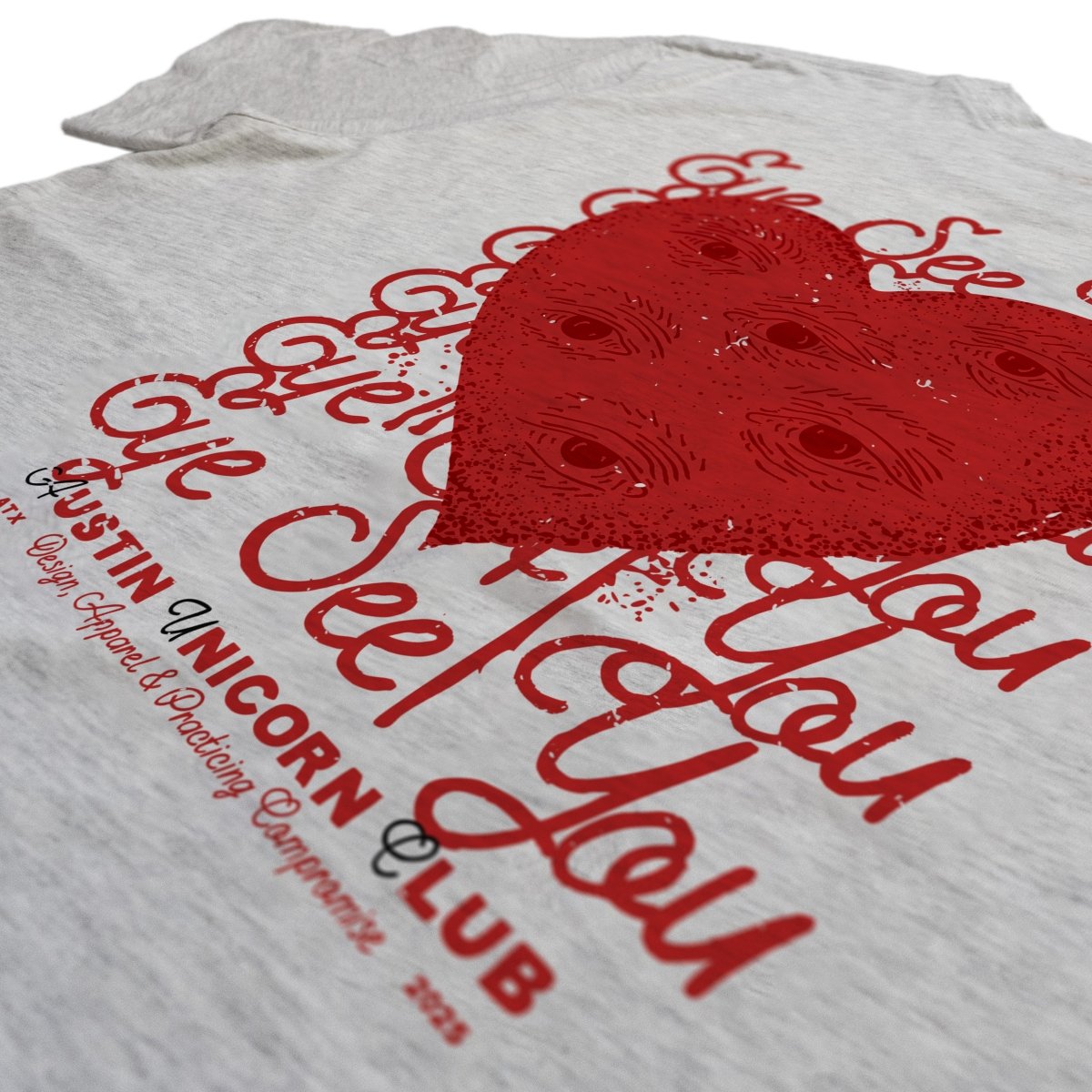 Eye See You - Lightweight Tee - T-Shirt - Austin Unicorn Club Apparel