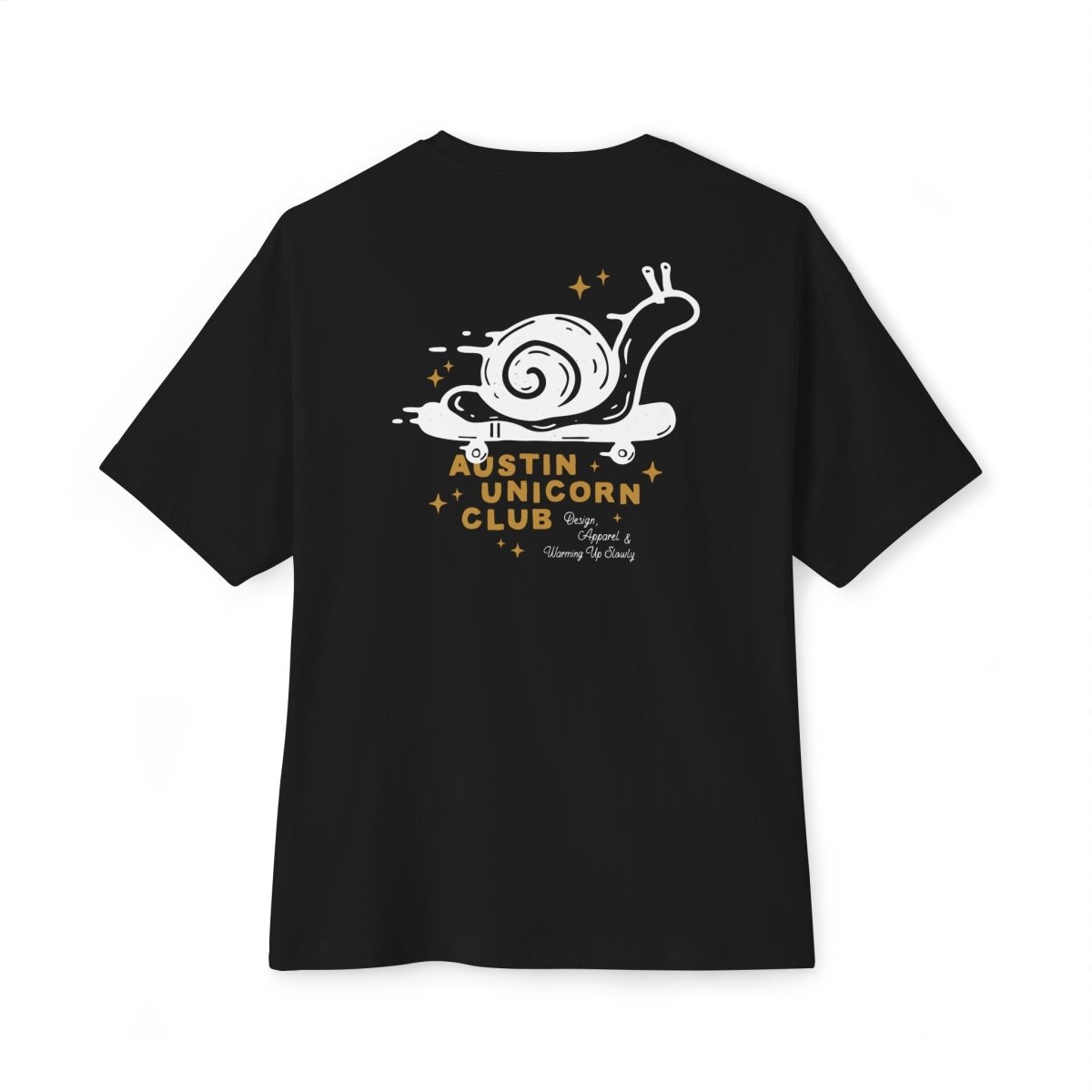 Move at Your Own Pace - Heavyweight Tee - T-Shirt - Austin Unicorn Club Apparel