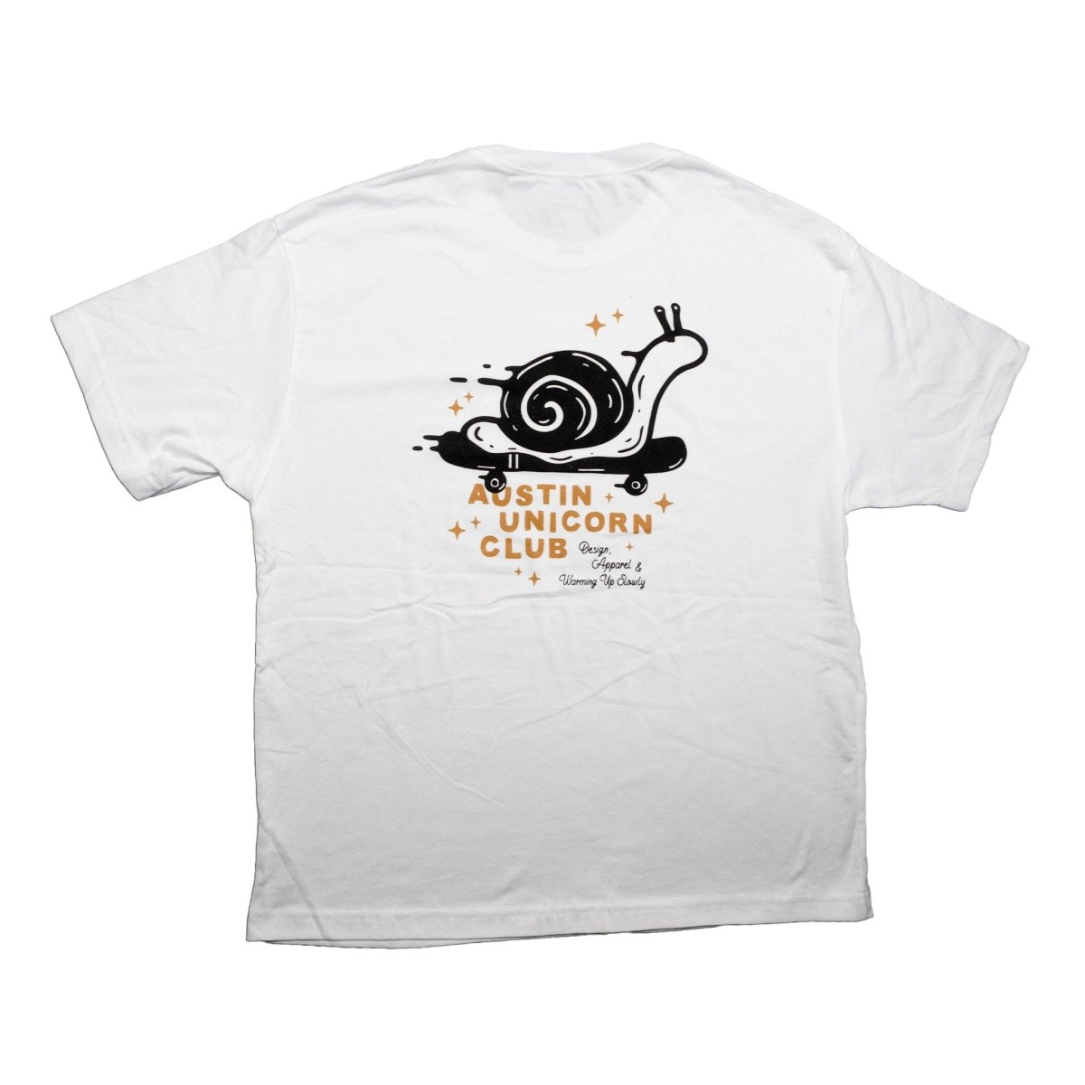 Move at Your Own Pace - Heavyweight Tee - T-Shirt - Austin Unicorn Club Apparel