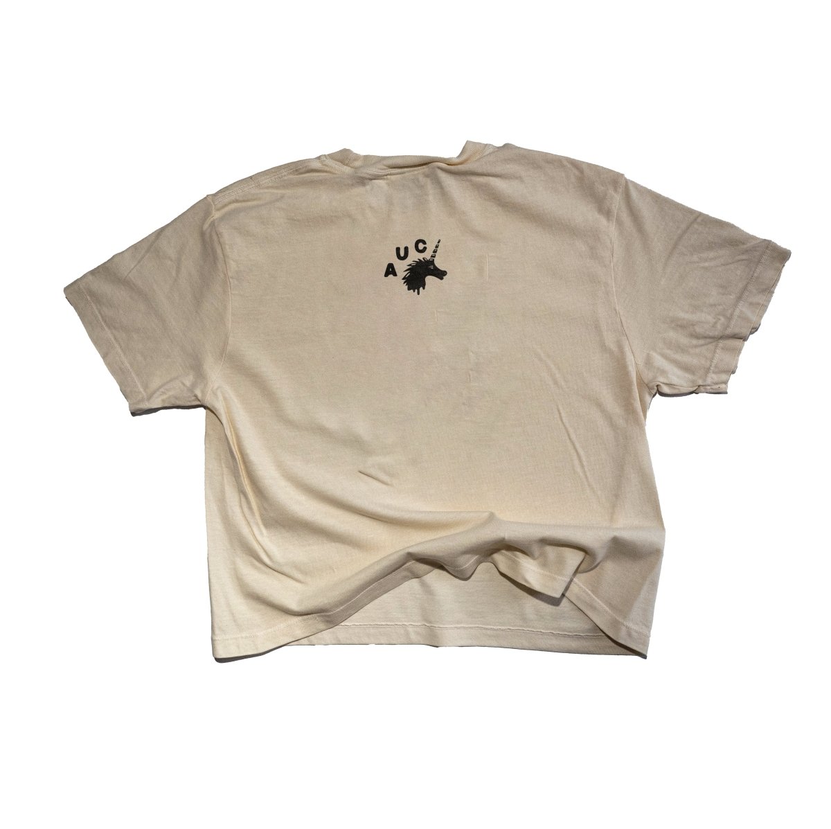 Be Gentle, or Die - Semi - Crop Boxy Tee - Women's - T-Shirt - Austin Unicorn Club - Design & Apparel