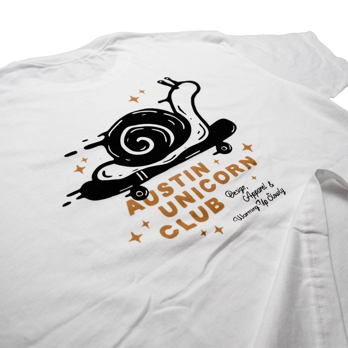 Move at Your Own Pace - Heavyweight Tee - T-Shirt - Austin Unicorn Club Apparel