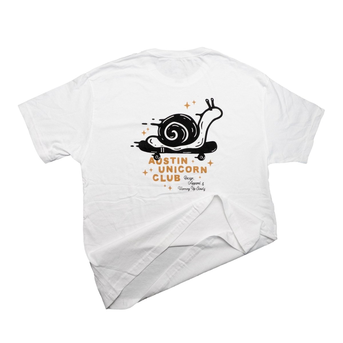 Move at Your Own Pace - Heavyweight Tee - T-Shirt - Austin Unicorn Club Apparel