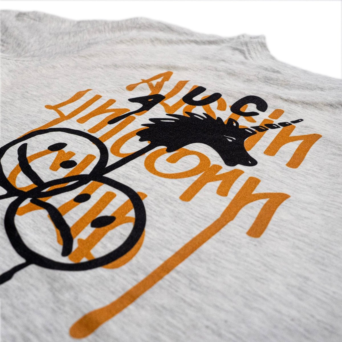 Put on Your Happy Face - Lightweight Tee - T-Shirt - Austin Unicorn Club Apparel